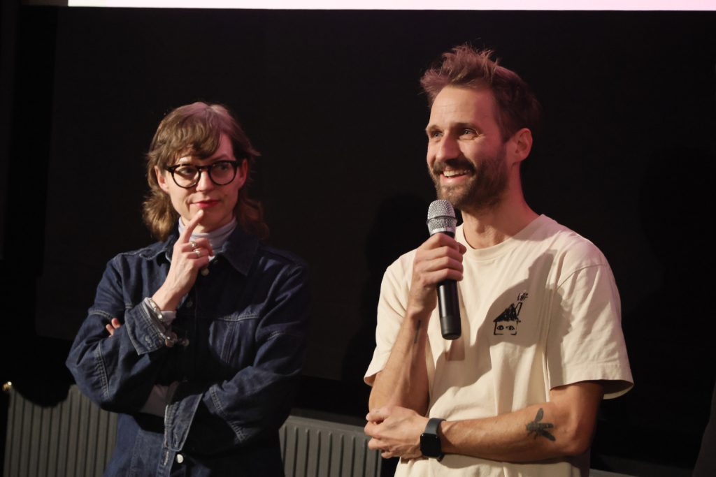 Claudia Slanar und David Wagner (Fachjury)