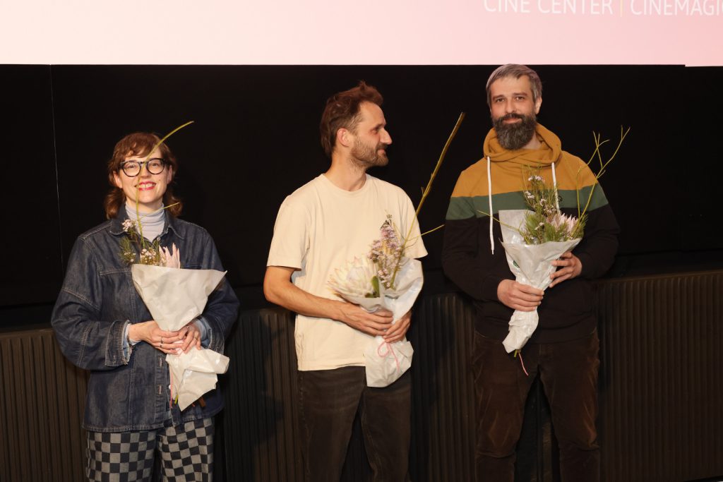 Claudia Slanar, David Wagner, Stefan Huber (Fachjury)