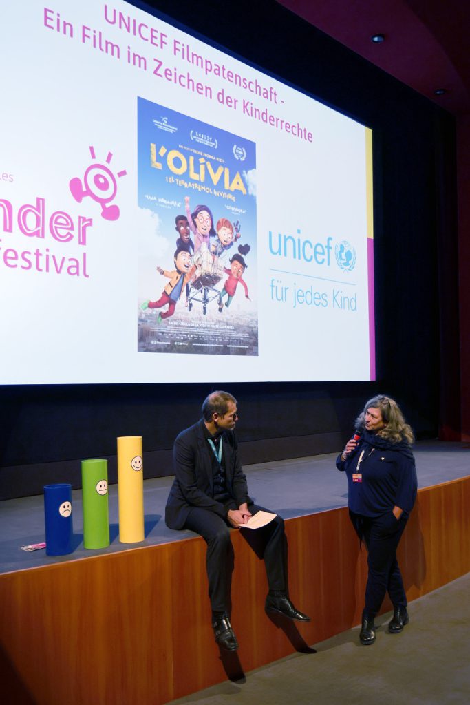 Christoph Jünger (UNICEF Österreich) und Elisabeth Lichtkoppler